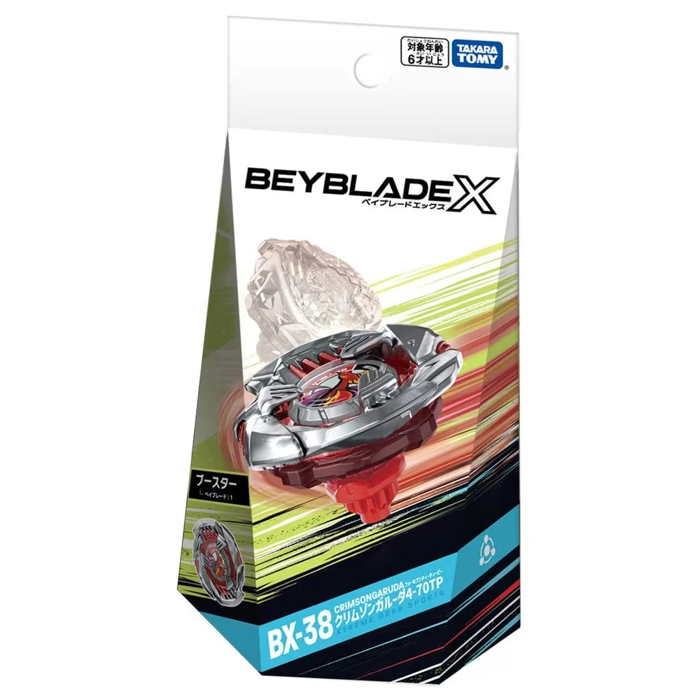 Crimson Garuda 4-70TP Beyblade X Booster BX-38 (Takara Tomy)