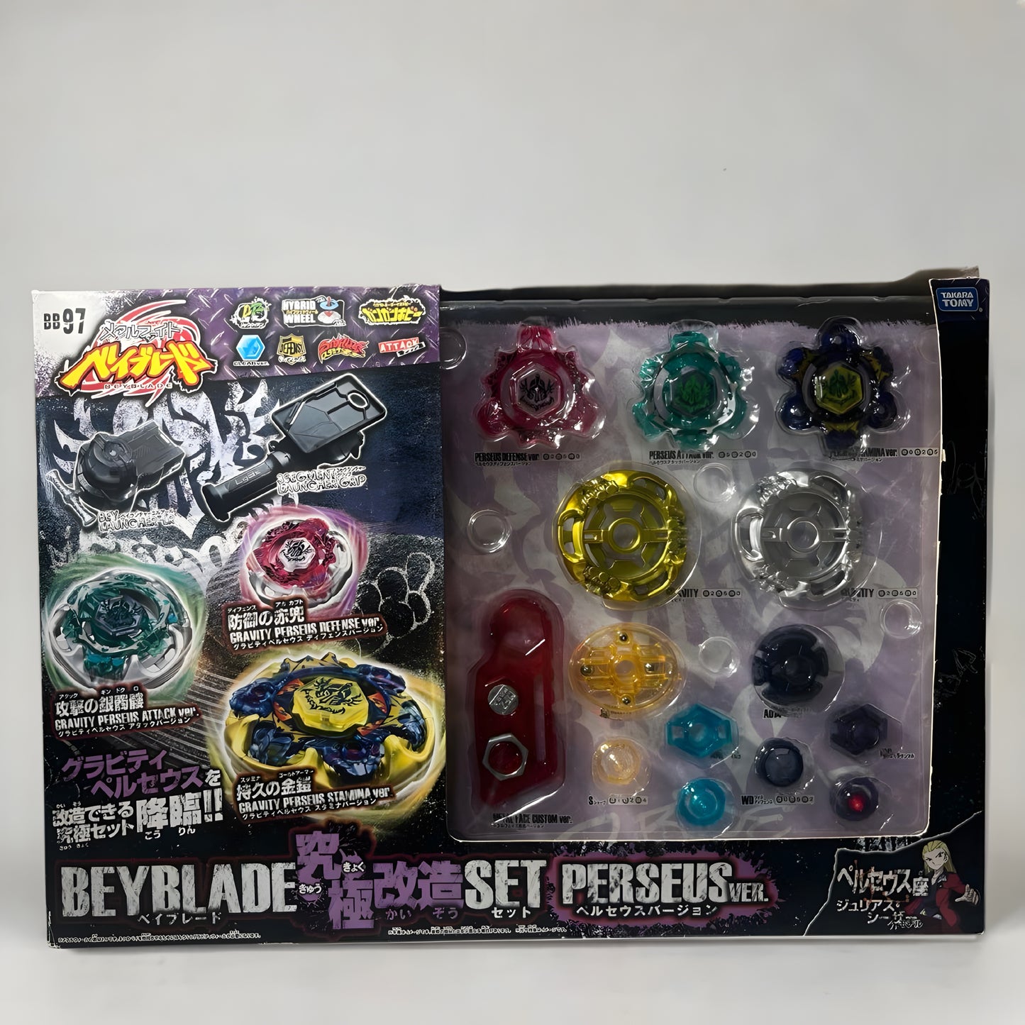 Beyblade Ultimate Custom Set Perseus Ver. Authentic Takara Tomy