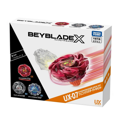 Phoenix Rudder Deck Set Beyblade X UX-07 (Takara Tomy)