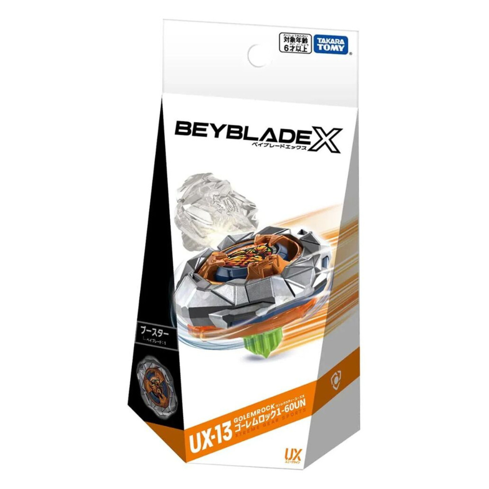 Golem Rock 1-60UN Beyblade X  Booster UX-13 (Takara Tomy)