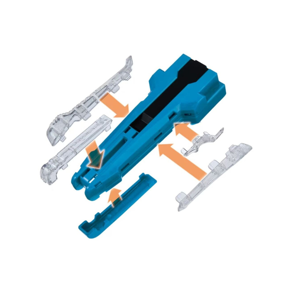 Rubber Custom Grip (blue Ver.) Beyblade X BX-42 (Takara Tomy)
