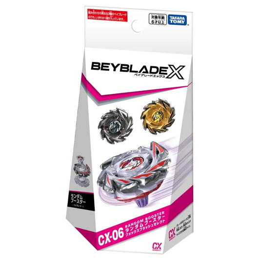 Random Booster Fox Brush Select Beyblade X CX-06 (Takara Tomy)