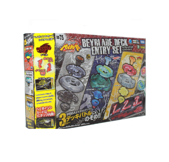 Beyblade Metal Fight Entry Deck Set BB-75 Authentic (Takara Tomy)