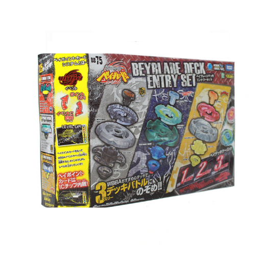 Beyblade Metal Fight Entry Deck Set BB-75 Authentic (Takara Tomy)